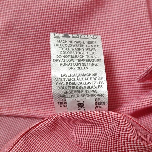 Men's RW&Co. Size XL (17-17.5) Tailored Fit 100% Cotton Long Sleeve Dress‎ Shirt - Picture 13 of 13